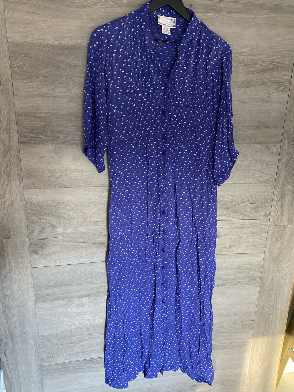 April Cornell Vintage Ditsy Floral Maxi Dress